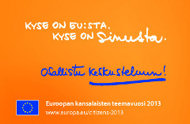 EU kansalaisuuden teemavuosi 2013